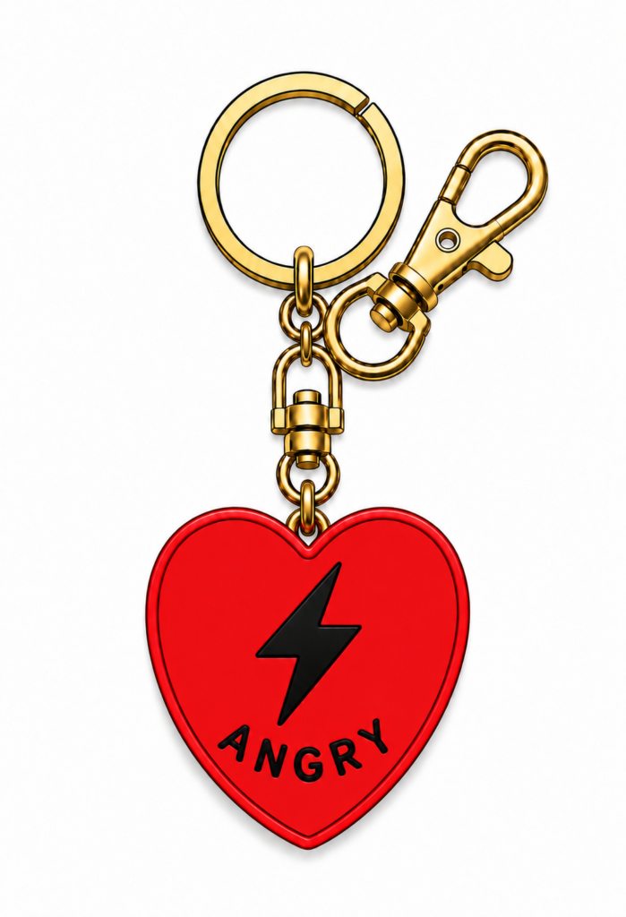 Angry Keychain