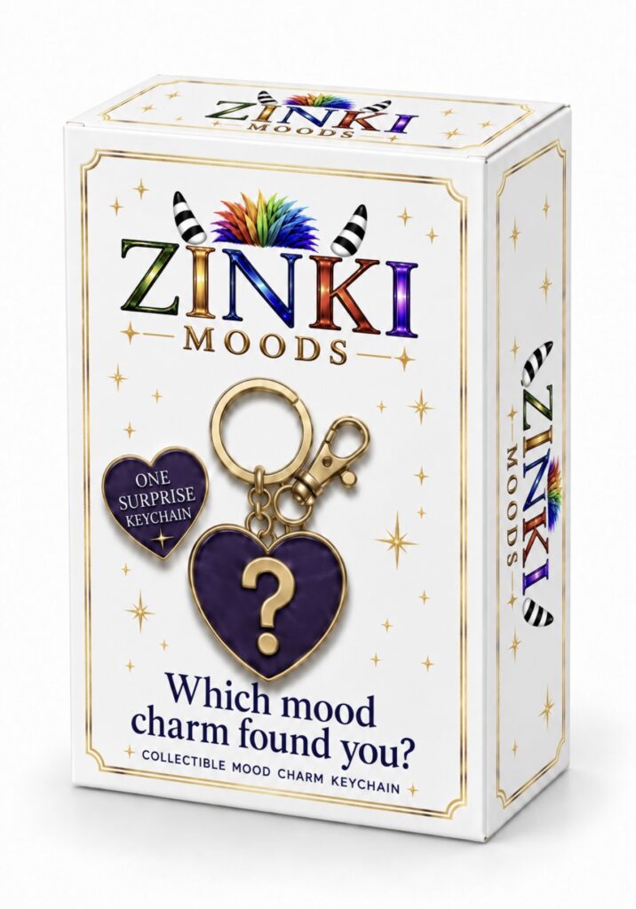 Zinki Moods Keychain Mystery Box